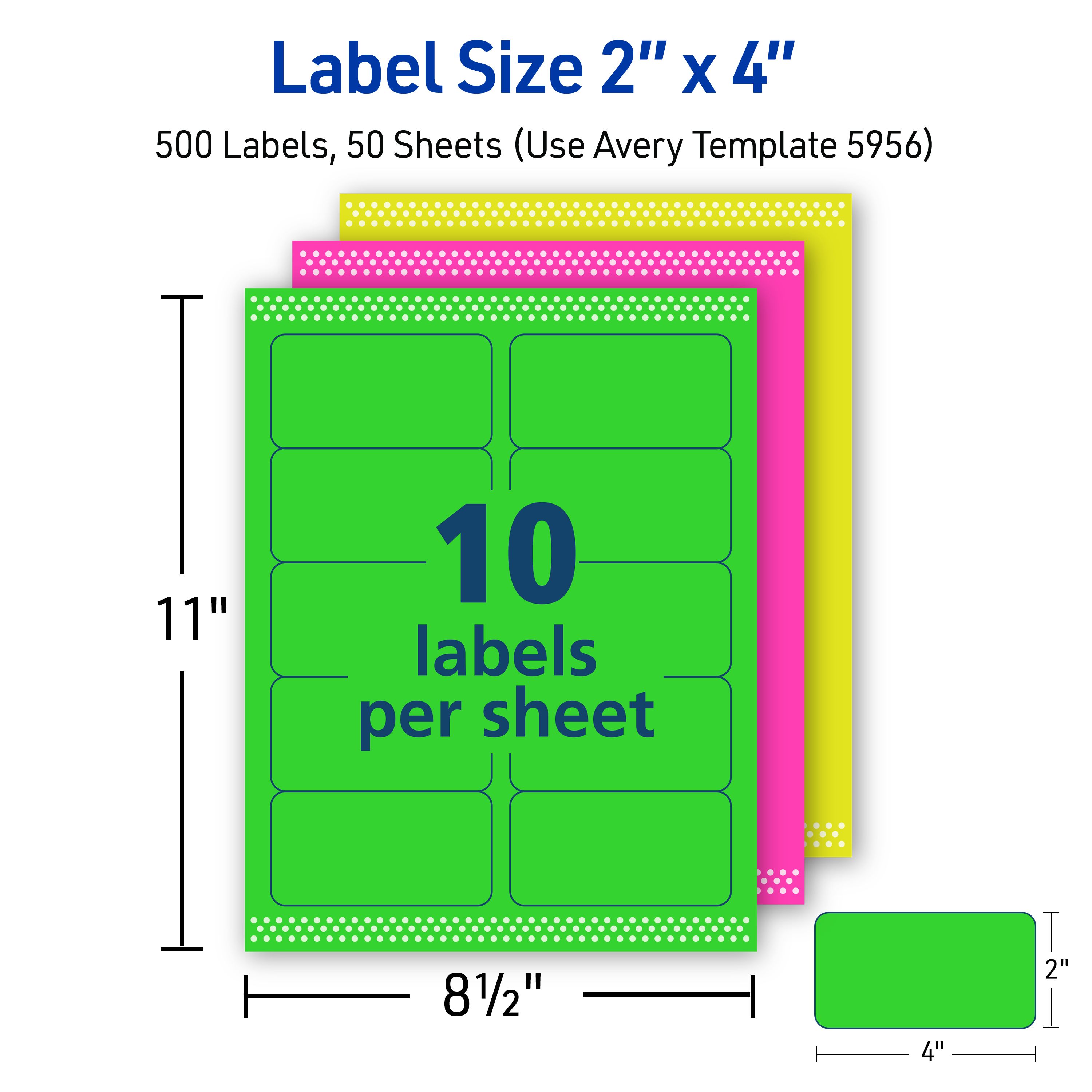 専用ページ④-2 Neon Green Labels, 2